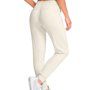 Custom OEM Design New Trendy <b>Women's</b> Joggers Winter Casual Sweatpants with Flat Front Style and Pockets Fashionable for Brands - Product Image 3