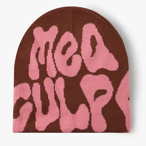 Fabricant personnalisé de bonnets surdimensionnés pour hommes, bonnet en mohair avec impression bouffante, bonnet vieilli brodé avec logo personnalisé - Product Image 2