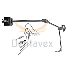 Retracteur hépatique Nathanson de Dentavex Corporation, outil chirurgical manuel DC-PK-0325 pour la chirurgie bariatrique, qualité supérieure - Product Image 5