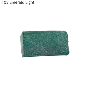 Nano Diamante en Bruto Cultivado en Laboratorio # 03 Esmeralda sintética verde simulada, materia prima, resistente al calor, grado lapidario, para tallado de gemas - Product Image 3