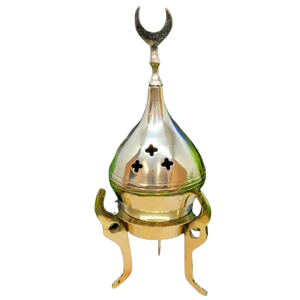 Quemador de incienso al por mayor quemador de incienso de alta demanda para Iglesia templo meditación espiritual Pooja habitación quemador de incienso de lujo - Product Image 2