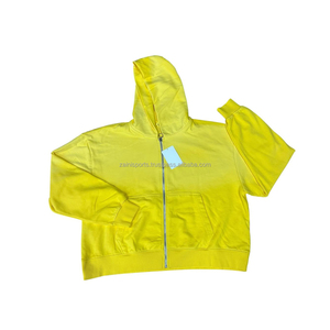 Sweat à capuche zippé uni personnalisé sweats à capuche pour hommes vente en gros de pullover lourds sweats à capuche de qualité supérieure sweat à capuche thermique à bas prix - Product Image 6