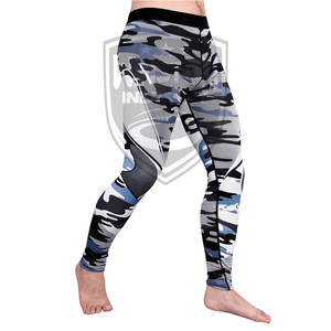2024 nouveau pantalon de Compression pour hommes de haute qualité meilleure vente taille moyenne Fitness Leggings pour 2025 - Product Image 4