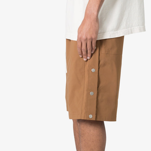 Ceinture élastique confortable en nylon extensible dans les quatre sens Short de rue décontracté de grande taille Short cargo d'entraînement d'été avec boutons latéraux - Product Image 3