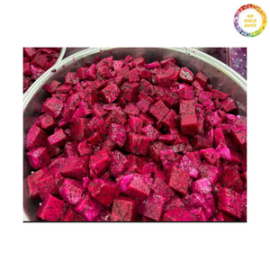 Rodajas de fruta de dragón congelado de Vietnam Pitaya de alta calidad para jugos, helados y coberturas para bebidas - Product Image 4