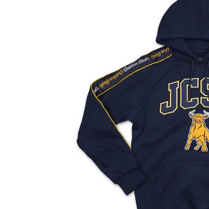 Sweats à capuche bleu marine avec logo Color University Wear Sororities - Product Image 4