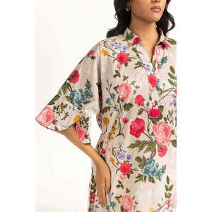 Camisa Informal con Estampado Floral IPS-77129, Tela Popelina para la Temporada Primavera/Verano - Product Image 6