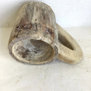 Jarra de madera vintage de un mango con acabado de lejía Color personalizado para el hogar Restaurante Hotel Decoración o regalos de Navidad - Product Image 2