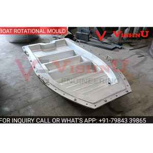 Moules rotatifs en plastique LLDPE pour bateau de pêche rotomoulé par VISHNU ENGINEERING, offre spéciale - Product Image 2