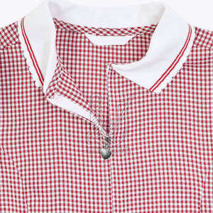 Último Diseño de Moda, Uniformes Escolares Lavables para Niñas de Primaria, Precio Bajo, Casuales, Suaves, de Poliéster/Algodón, Personalizables, de Alta Calidad - Product Image 5