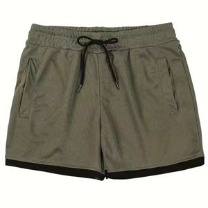 Nouveau Short de sport pour hommes le mieux vendu Short de sport en maille imprimé avec logo personnalisé solide et respirant pour hommes - Product Image 1