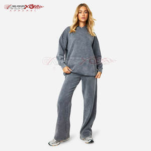 ชุดวอร์มซักกรดสำหรับผู้หญิงผ้าซับนุ่มใช้ได้พอดีปรับแต่งได้มีสไตล์ - Product Image 6