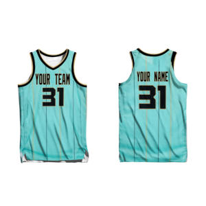 Maillot de basket-ball de l'équipe américaine Design personnalisé | Vêtements de basket-ball rétro brodés et cousus pour hommes - Product Image 4