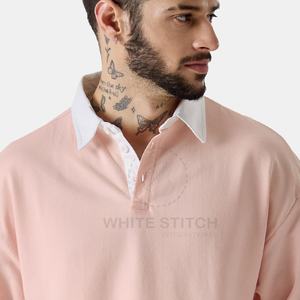 Polo de golf personnalisé pour homme, vente en gros, OEM, impression intégrale, respirant, séchage rapide, haute qualité, polo personnalisé - Product Image 6