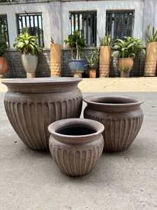 Terracotta Mosaic Flower Pots & <b>Planters</b> European Style Eco-Friendly for Home Garden & Outdoor Decoration [Wholesale] - Product Image 4