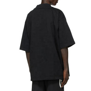 T-shirt unisexe 2025, nouveau, 100% coton, uni, logo personnalisé, impression sérigraphique, noir, OEM ODM, longueur standard, écologique, séchage rapide - Product Image 4