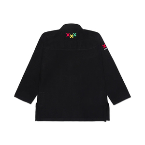 Uniforme de Jiu Jitsu Negro Elástico, Duradero y Cómodo, 100% Algodón, 2026 - Product Image 4