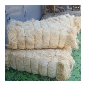 Fibre de sisal de qualité UG de haute qualité Matériau durable beige naturel adapté aux brosses de tapis de fabrication de cordes et à l'utilisation industrielle - Product Image 1