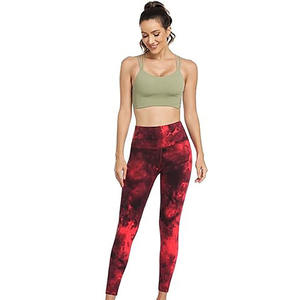 Fabrication professionnelle vêtements de Yoga femmes Leggings extérieur sans couture vêtements de gymnastique Sublimation Legging pour les femmes - Product Image 1
