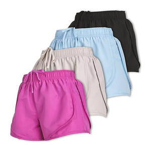 Pantalones cortos de verano Vintage de algodón 100% para mujer, pantalones cortos informales holgados para trabajo y Fitness, método de tejido de lona no tejida - Product Image 1