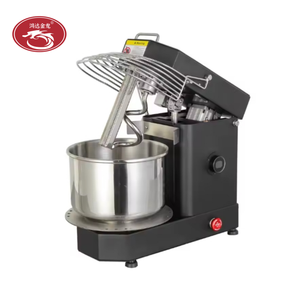 Máy trộn bột bàn nhỏ phổ biến nhất 5L 10L, máy trộn xoắn ốc bằng thép không gỉ với tô có thể tháo rời dùng cho tiệm bánh & chế biến thực phẩm - Product Image 3