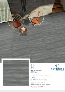 Carrelages de sol en porcelaine pour salle de bains en porcelaine mate de premier fabricant gris anthracite couleur approvisionnement en vrac - Product Image 3