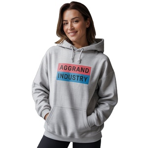 Sweats à capuche en coton de haute qualité au design personnalisé taille XL vente en gros de sweat-shirt uni pour femme pulls à capuche - Product Image 6