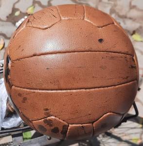 Balones de fútbol de cuero clásico vintage - Product Image 6