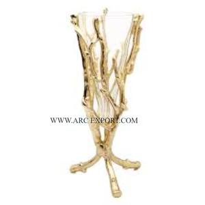 Juego de 2 Jarrones Decorativos para Mesa de Hogar y Macetas, Jarrones de Flores Creativos de Aluminio Metálico Hechos a Mano de Calidad para Suministros de Hotel - Product Image 5