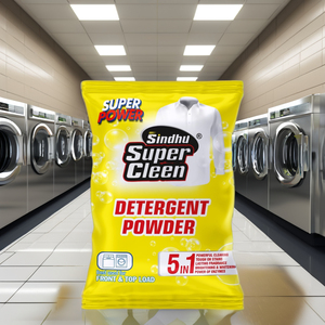 ผงซักฟอก Sindhu Super Cleen 25กก. 15-30% ส่วนผสมบรรจุภัณฑ์หลวมสำหรับทำความสะอาดที่มีประสิทธิภาพ - Product Image 4