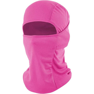 Venta al por mayor precio de fábrica personalizado máscara de esquí de invierno para adultos polar tejido pasamontañas sombrero a prueba de viento cara de punto - Product Image 6