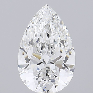 Pear Shape 2.5 CT Lab ปลูกเพชร SI - VVS ความชัดเจน IGI ได้รับการรับรอง Solitaire เพชรหลวม - Product Image 1