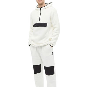 Fabricante profesional hecho cuarto cremallera sudaderas con capucha 100% algodón bajo MOQ personalizado hecho logotipo cuarto cremallera hombres sudaderas con capucha - Product Image 4