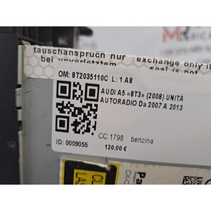 Lecteur DVD Audi A5 Berlina Série (8T3) 8T2035110C (07>17) - Product Image 6