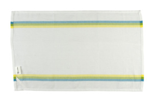 Toalla de hueso de arenque de algodón 100% para el hogar, playa, Cocina, Restaurante infantil, microfibra de lino sostenible tejida de Color Turquesa - Product Image 6