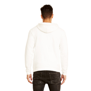 Sweat à capuche d'hiver 100% coton pour hommes Nouveau design avec logo personnalisé Couleur unie Fermeture éclair complète Respirant Imprimé en 3D Taille XS - Product Image 2