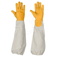 Gants d'apiculture avec logo personnalisé Vêtements pour jeunes Gants d'apiculture à doigt complet Gants d'apiculture en gros