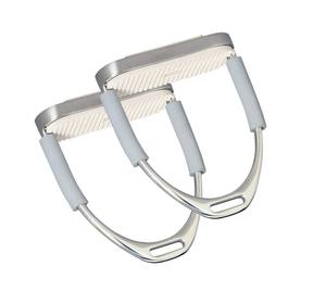 Nouvelle arrivée Trail Riding équestre étriers aluminium léger réglable poignée de sécurité durable OEM usine exportation - Product Image 4