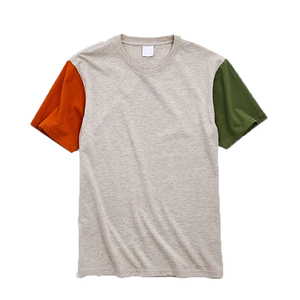 Vente en gros T-shirts manches courtes gaufré unisexe 100% coton haute qualité respirant grande taille impression personnalisée motif logo d'été - Product Image 1