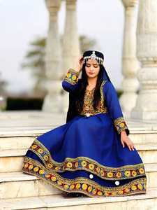 ชุดเดรสพื้นเมืองของชนเผ่า Banjara ปักลายเรียบง่ายเรียบง่ายแฟชั่นทันสมัย - Product Image 5