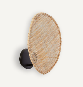 Abat-jour en rotin naturel fait à la main, luminaire suspendu en bambou pour la décoration de la salle à manger, du café - Product Image 4