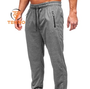 Pantalon de survêtement de haute qualité pour hommes avec cordon de serrage à la taille OEM personnalisé imprimé nouveau style de vêtements de sport motif droit de gros - Product Image 6