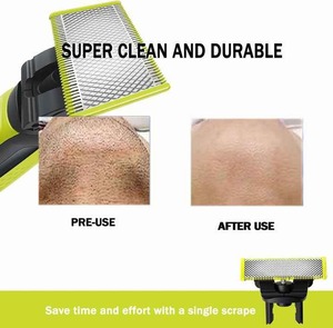 Cuchilla en T de actualización de repuesto para afeitadoras eléctricas OneBlade | Se adapta a cuchillas de repuesto QP210/80 QP2515QP2520 QP2630 QP2834 - Product Image 6