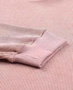 Elegante sudadera de manga larga para mujer, Top acogedor minimalista para un aspecto moderno diario y de oficina - Product Image 6