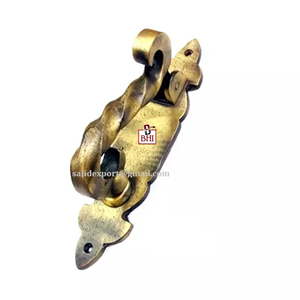 ที่เคาะประตูทองเหลืองทึบที่เคาะประตูแบบบิดเกลียวที่เคาะประตูเหล็กหล่อดีไซน์ล่าสุด - Product Image 2