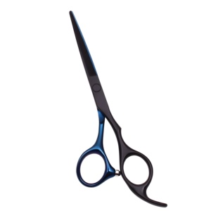 Ensemble de ciseaux de coiffure de coiffeur de vente chaude minimaliste pour les salons de coiffure professionnels Design fin japonais pour une coupe lisse - Product Image 5