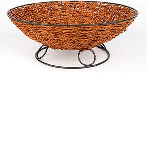 Panier de rangement en rotin multifonctionnel fait à la main, panier de Fruits et légumes - Product Image 2