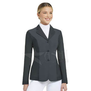 เสื้อแจ็กเก็ตสำหรับแข่งม้ากันลมสีพื้นสำหรับขับขี่2024แฟชั่นใหม่สำหรับฤดูหนาวออกแบบโลโก้ได้ตามต้องการ - Product Image 1