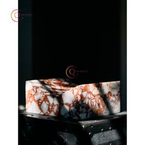 Nouvelle Collection Bureau Bibliothèque Maison Serre-Livres Merveilleux Design Marbre Blanc Et Noir Robuste Serre-Livres Organisation Pour La Vente En Gros - Product Image 6