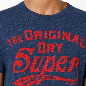 Camisetas de algodón transpirable ajustadas para hombre Último estilo Impreso Tallas grandes Diseño en blanco Tela de lona al por mayor - Product Image 5